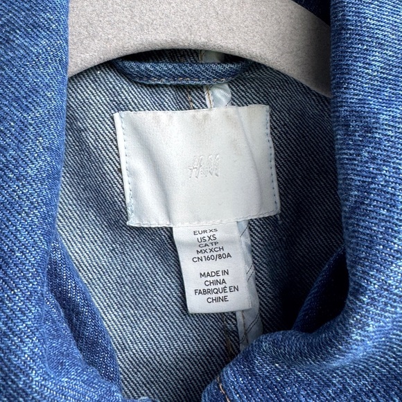 H&M Dark Blue Denim set Jacket & Skort - Picture 11 of 14